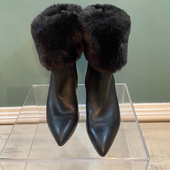 Sam Edelman black leather for boots size 7.5. - Picture 1 of 5